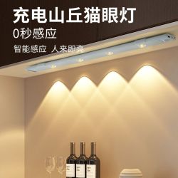 智能感应灯长条家用充电小山丘灯带玄关氛围灯照明人来即亮磁吸灯