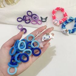 草莓DIY爱上高颜值库洛米玉桂狗创意高级编织发绳女手绳材料包