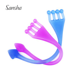 Sansha/三沙果冻硅胶脚趾拉力绳瑜伽拉筋健身拉伸弹力放松按摩绳