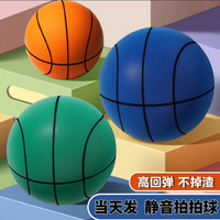世崛 静音篮球室内静音5号球儿童7号篮球投篮框无声篮球小皮球运动玩具