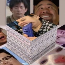 58张无字通用表情包贴贴纸搞笑沙雕趣味网红爆款手账笔记本贴画