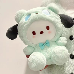贝可莉柔软趣味兔子毛绒玩具
