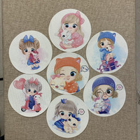 加密亚麻画布手工DIY画布