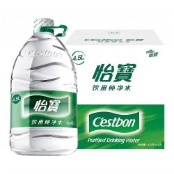 怡宝 饮用纯净水4.5L*4桶