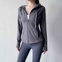 慧姐2026新款运动瑜伽外套立领拉链上衣女健身服显瘦修身长袖