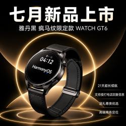 华为 新款手表WATCH男士智能手表GT6商务礼物蓝牙接打电话心率血氧睡眠防水2026新款