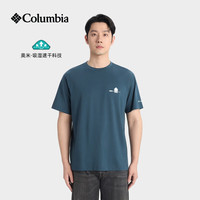 Columbia 春夏短袖T恤男女户外吸湿速干休闲运动t恤AJ5759/AJ2717/AE8347 AJ5759/429 L