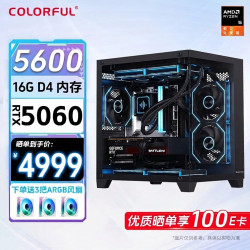 七彩虹 R5 5600 RTX 5060 组装电脑主机