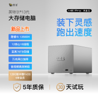 零刻 ME Pro 准系统 13代酷睿i5-13500H 迷你台式机