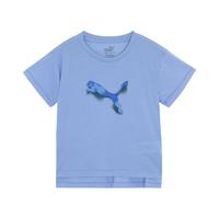 PUMA MODERN系列大LOGO印花儿童短袖T恤