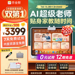 作业帮 T60 1对1名师大招课 8GB+256GB 13.2英寸 学习机