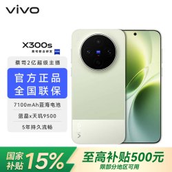 vivo X300s 5G手机 12GB+256GB 胶片绿