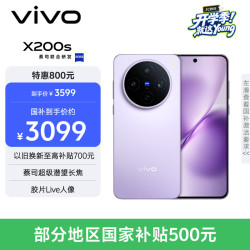 vivo X200s 手机 12GB+256GB 淡紫