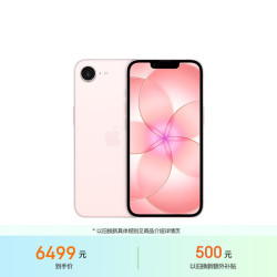 Apple iPhone 17e 5G手机 512GB 浅粉色