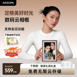 ARZOPA D10 10.1英寸触摸电子相框 摩卡棕