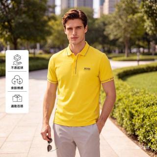 BOSS 刺绣 男士Polo衫