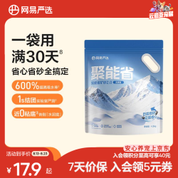 网易严选 聚能省矿砂2.0 无香型 4.5kg*1袋 猫砂