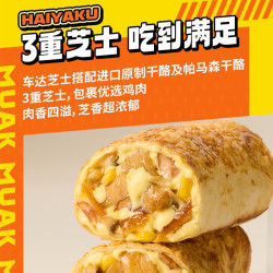 ZHAIFOOD 车达芝士鸡肉早餐卷120g*5袋+京东洗车卡