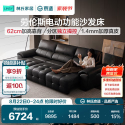 林氏家居 劳伦斯电动沙发床一体两用2026新款轻奢高级感伸缩沙发G338