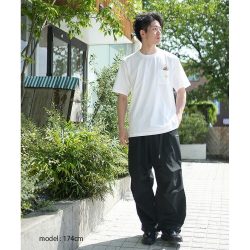 北面 短袖速干花卉标志T恤（男士）[NT32638]