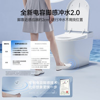 箭牌 AES1208-AM 泡沫盾0压脚感冲水 305mm坑距 轻智能马桶