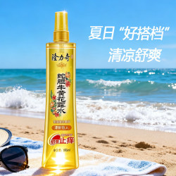 隆力奇 爽肤大瓶 蛇胆牛黄花露水195ml