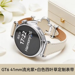 华为 手表WATCH GT6智能运动蓝牙通话电话手表新款四叶草限定女士表旗舰