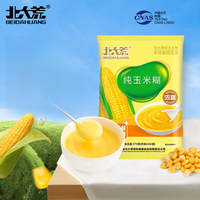 北大荒 纯玉米糊 冲饮即食速溶营养早餐 375g*1袋 (10小袋)