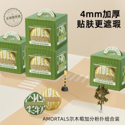 尔木萄 100分粉扑释粉强超软纯粉扑5个