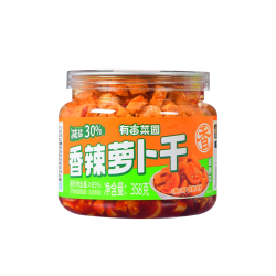 有亩菜园 香辣萝卜干可口下饭菜酸豆角罐装酱菜麻辣黄瓜大罐装咸菜