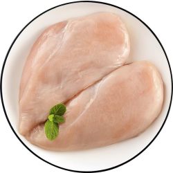 华英 生鲜鸡胸肉新鲜冷冻1kg/袋鸡大胸去皮轻食健身代餐鸡排食材