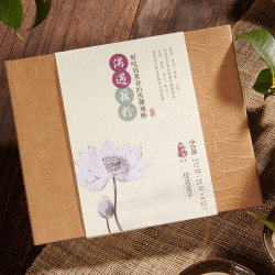 湖畔居 西湖藕粉桂花莲子藕粉纯藕粉羹杭州特产速食早餐小袋装冲饮