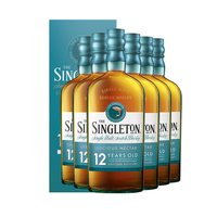 苏格登 Singleton/苏格登达夫镇12年700ml六瓶苏格兰单一麦芽威士忌进口