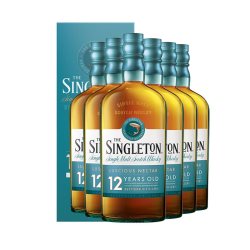 苏格登 Singleton/苏格登达夫镇12年700ml六瓶苏格兰单一麦芽威士忌进口