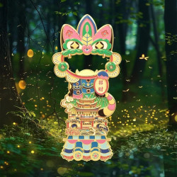 赋闲 云南大理苍山洱海流沙冰箱贴瓦猫文创冰箱贴丽江旅游伴手礼纪念品 瓦猫冰箱贴+开瓶器(纸卡装)