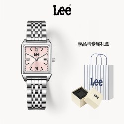 Lee 手表女款小众轻奢简约女生高级小方表初高中学生腕表开学礼物