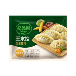 必品阁 水饺泡菜荠菜猪肉饺子煎饺早餐速冻半成品