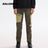 萨洛蒙 男款 户外运动防泼水耐磨透气徒步长裤 OUTERPATH UTILITY PANTS 叶绿色 C26463 L 180/86A