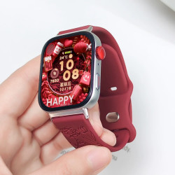 华为 WATCH FIT 3智能手表轻屏运动减长脂续航蓝牙通话健康检测 月光白+酒红色玫瑰浮雕表带+保护壳+ 新品