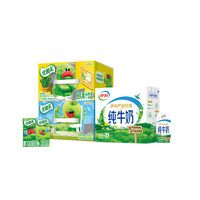 安慕希 伊利  纯牛奶200ml*12盒*2箱