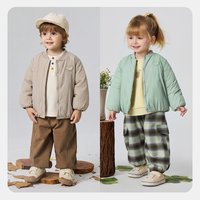 迷你巴拉 儿童宝宝外套抑菌棉服2026秋冬