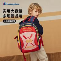 Champion 男童15升书包运动潮牌复古校园棒球印花减负双肩背