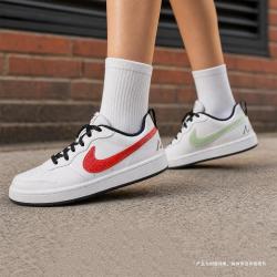 NIKE COURT BOROUGH LOWIN (GS)柔软轻便低帮儿童中大童休闲鞋