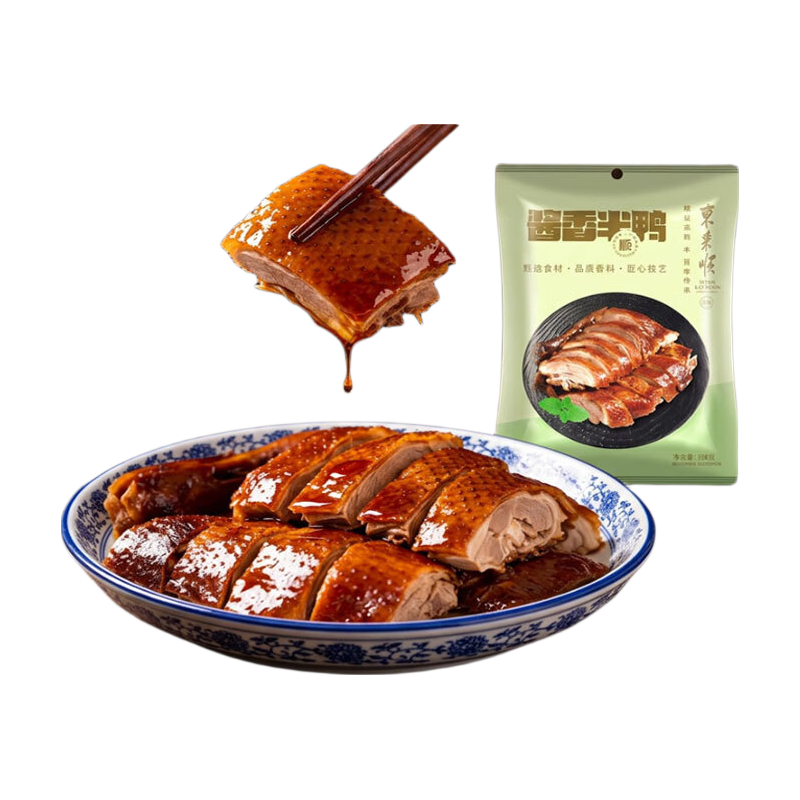 东来顺 酱鸭 五香口味 350g 肉类熟食