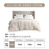 HARBOR HOUSE 大豆纤维A类婴幼云朵四季被芯春秋全棉双人加厚保暖