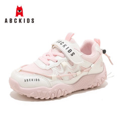 ABCKIDS ABC KIDS女童防滑运动鞋2026秋季新款中大童网面休闲儿童跑步鞋