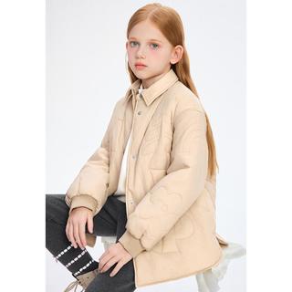 Mini Peace 太平鸟童装女童廓版棉服外套