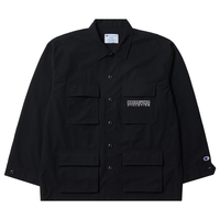 Champion 刺绣LOGO 翻领长袖夹克