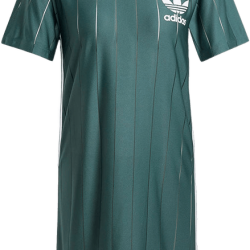 adidas 翻领短袖连衣裙