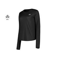 限尺码:new balance NB官方女夏百搭运动跑步健身长袖T恤WT41256